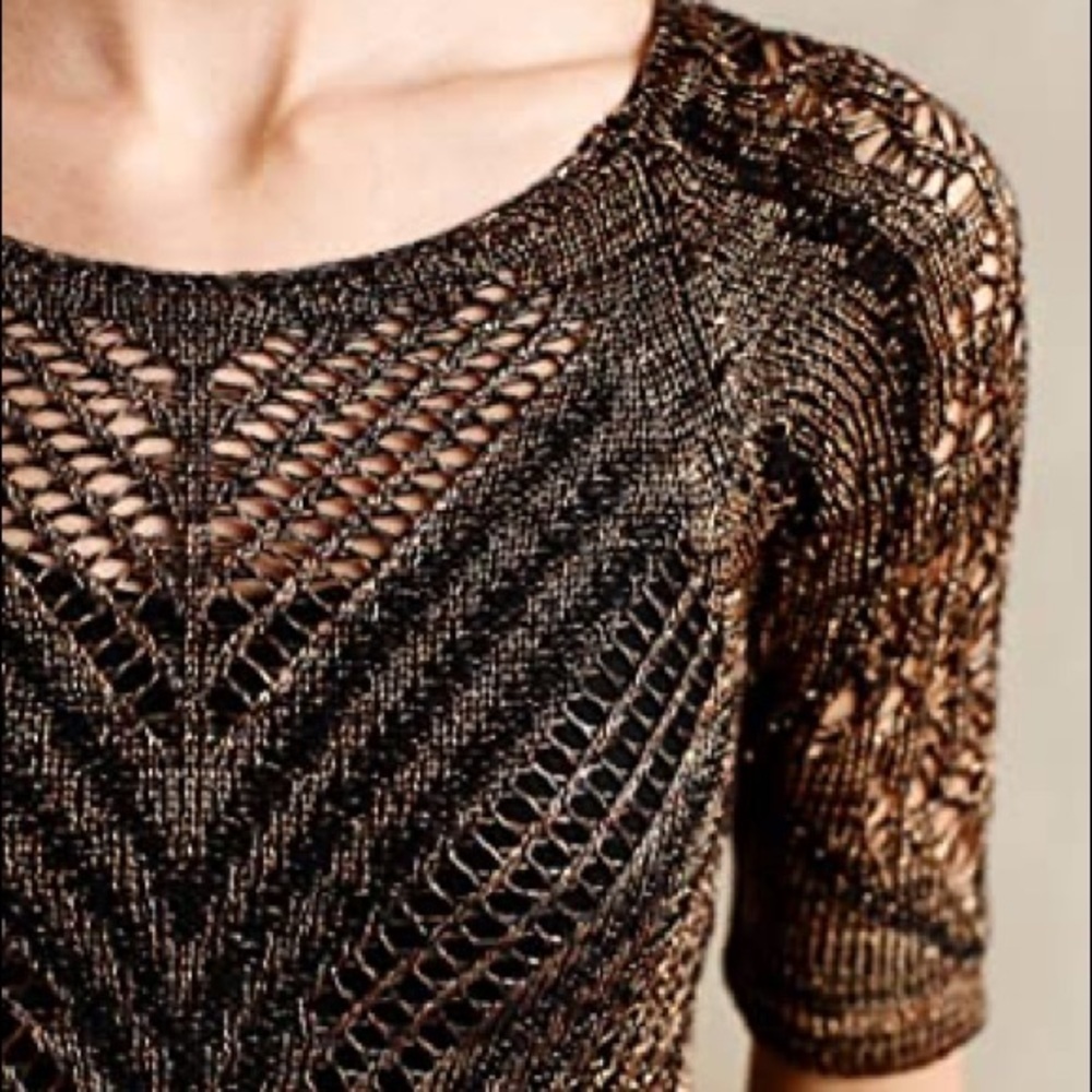 Cecilia Prado Obrizus Dress Gold and Black size m NWT - Picture 3 of 12